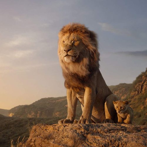 Cena do trailer: Simba e Mufasa. FOTO: Divulgação/ Walt Disney