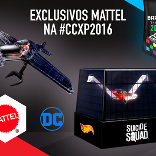 Mattel participa da Comic Con Experience 2016 com atividades para pequenos e grandes fãs