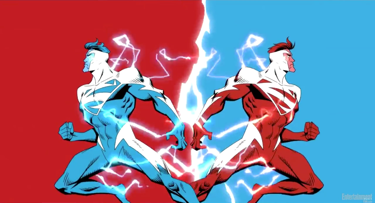 Superman Azul e Vermelho estão de volta