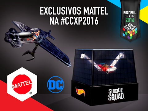 Mattel participa da Comic Con Experience 2016 com atividades para pequenos e grandes fãs